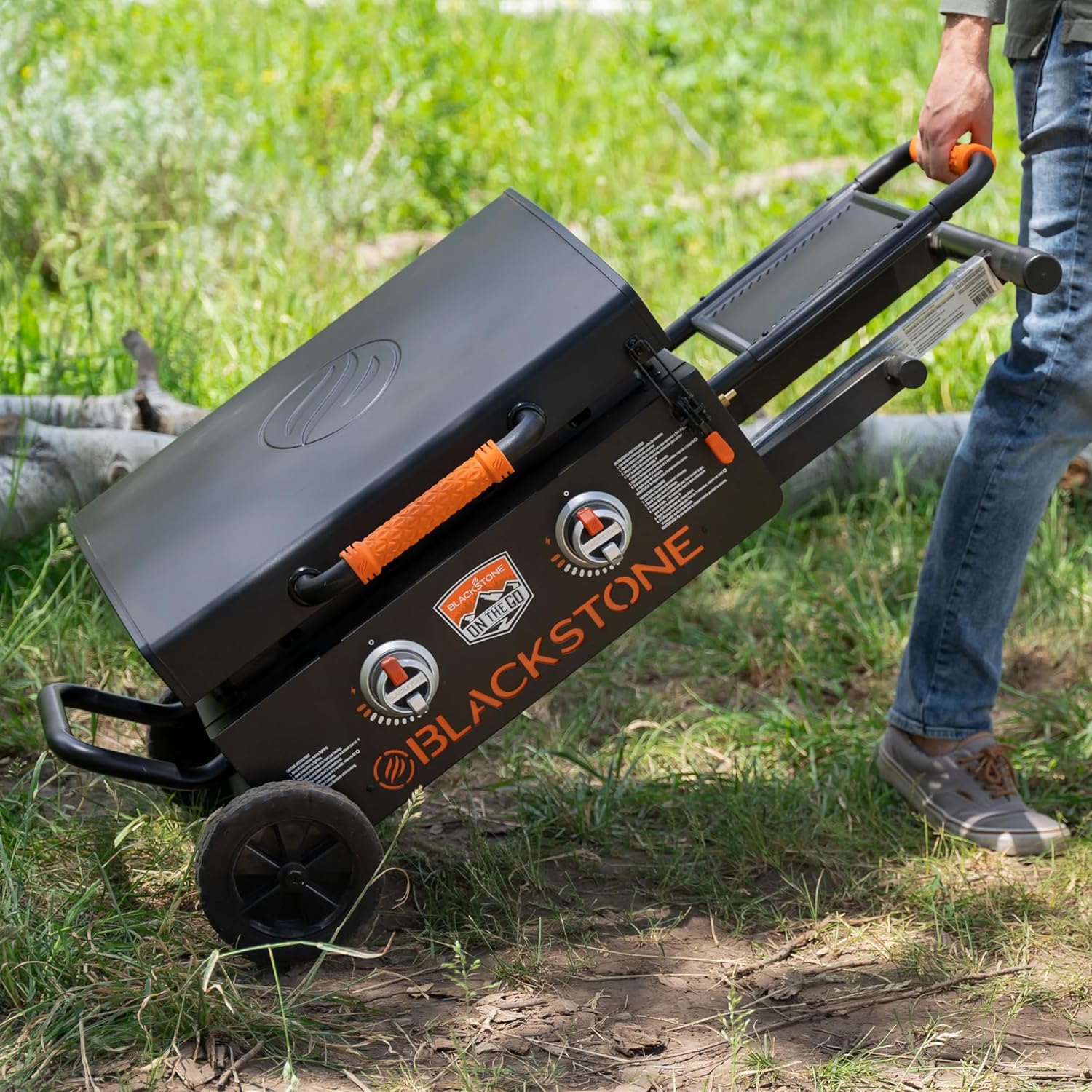 22 Inch Griddle 2350 Portable  Omnivore Grill with Flexfold Legs, on the Go Flexfold Griddle with  Adventure Ready Accessories