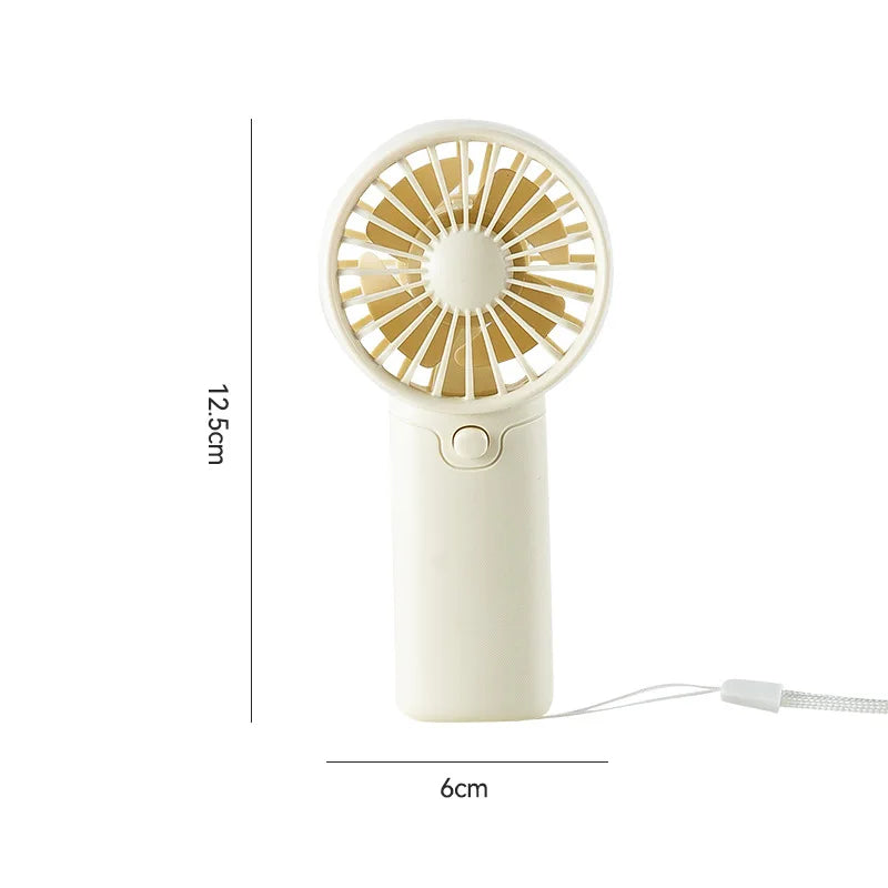 Portable Small Fan Pocket Hand-Held Lightweight AA Battery Handheld Mini Fan Air Coolers