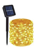 Solar Fairy Light String Outdoor Waterproof LED String Light Garden Tree Decoration Wireless Light String Warm Light Atmosphere